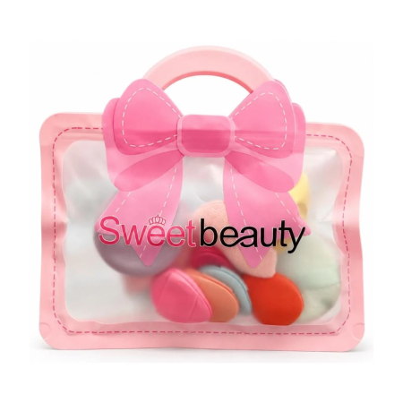 BEAUTY & CARE - Set Mini Bureței de Machiaj Sweet Beauty în Geantă Elegantă