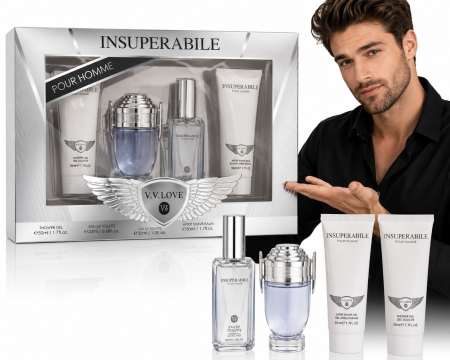 PACHETE - Set Parfum Bărbați 4 Produse v.v love