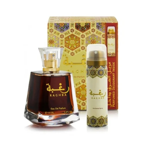 LATTAFA - Set Raghba For Woman, Lattafa, Femei, Apa de Parfum - 100ml + Deo - 50ml