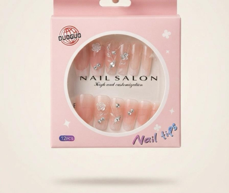 UNGHII-PEDICHIURA - Set Unghii False 12 BUC