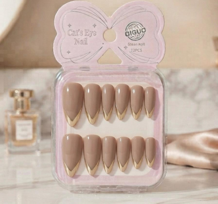 UNGHII-PEDICHIURA - Set Unghii False 12 BUC