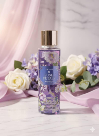 Body Misturi (Spray De Corp) - Spray de corp femei cu aromă florală și proaspătă – Mist Purple Bloom 250 ml