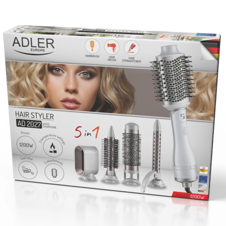 BEAUTY & CARE - Styler pentru Păr 5 în 1 Adler Europe,1200W