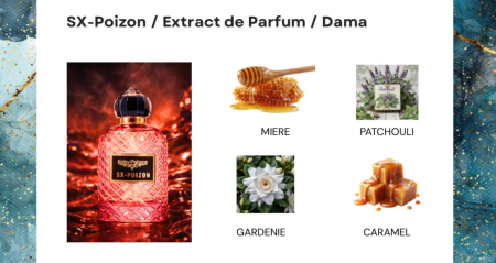 SX-Poizon – Extract de parfum, Dama, 100 ML – inspirat de Scandal by Jean Paul Gaultier [3]