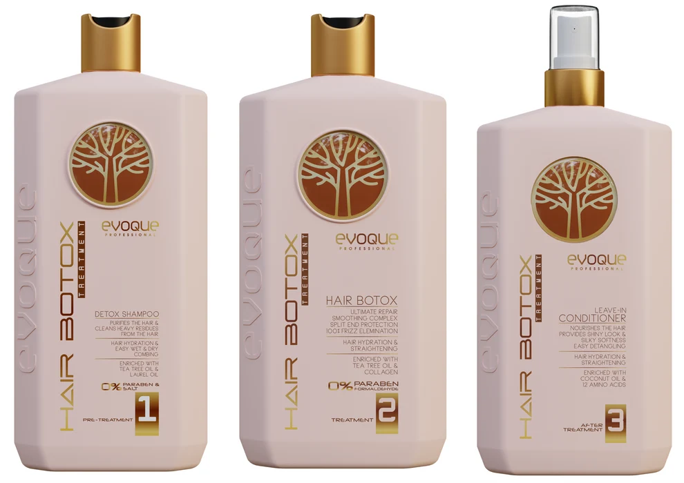 BEAUTY & CARE - Tratament Hair Botox Set, 3 buc