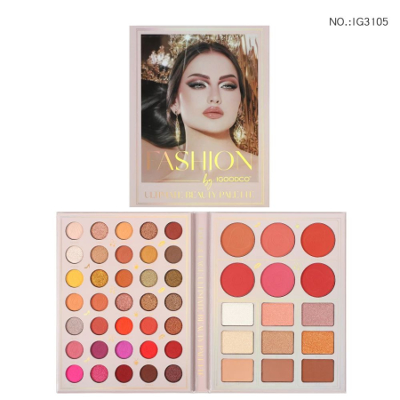 Trusă Paletă Fard IGOODCO  35+6 Blush + 9 Contouring [1]