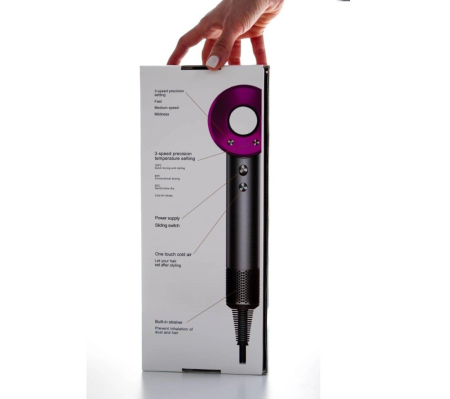 Uscător de păr profesional fără palete (Leafless Hair Dryer) [5]