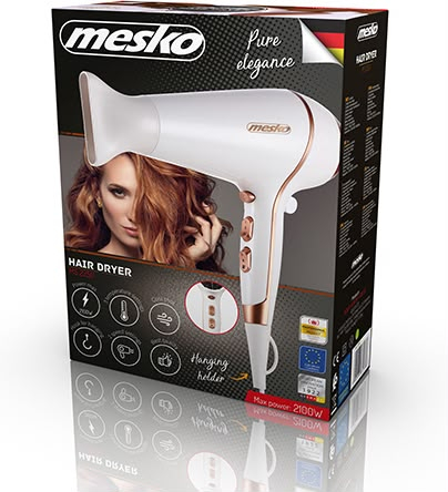 HAIR STYLE - Uscător de Păr Profesional Mesko, 2100W