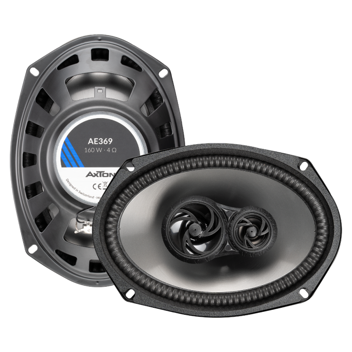 Set coaxiale ovale AXTON AE369 15 x 23 cm 3 căi 160W [1]