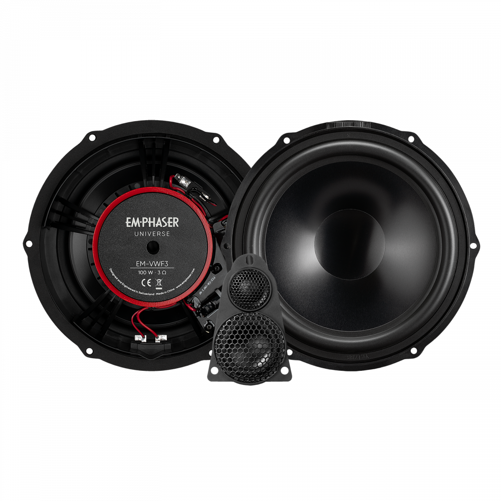 Set componente 3 cai EMPHASER VWF3 compatibil VW T5 20 cm 100W [1]