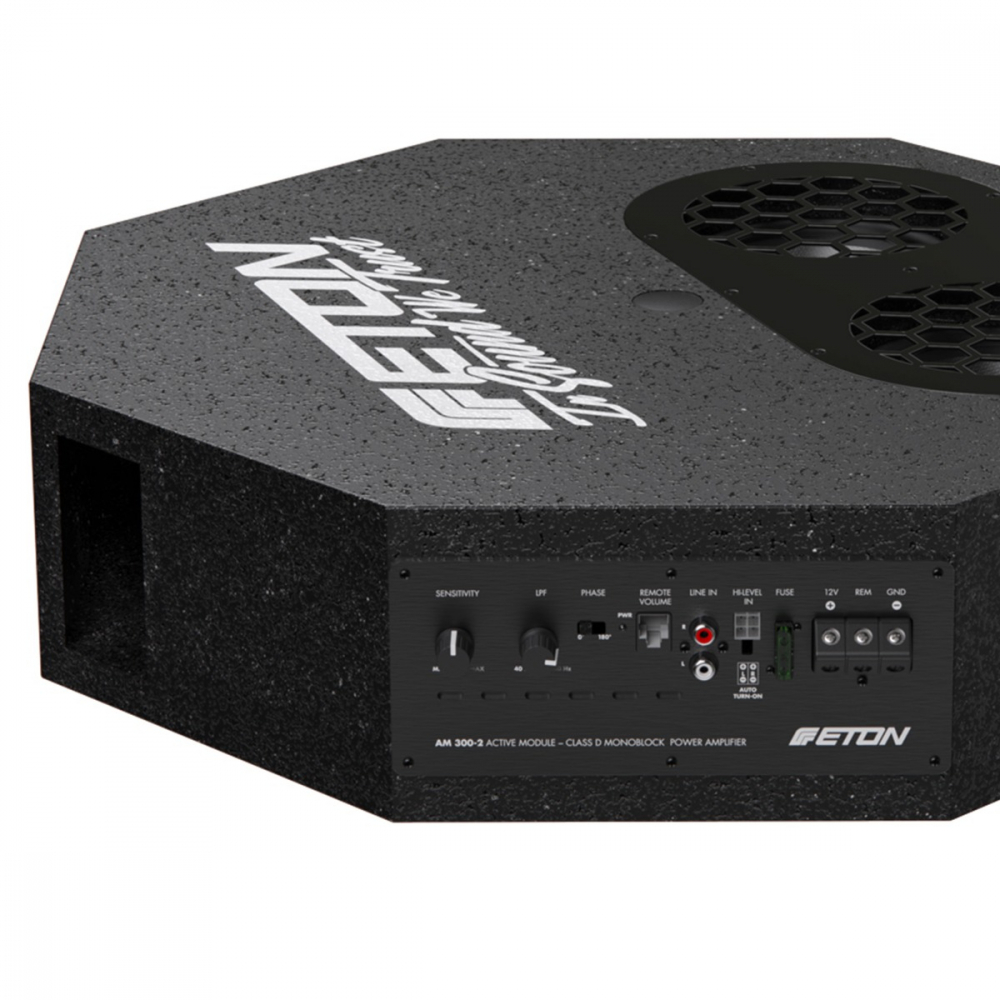 Subwoofer auto activ pentru roata de rezerva ETON RES 5 FLAT 2x13 cm 300W [3]