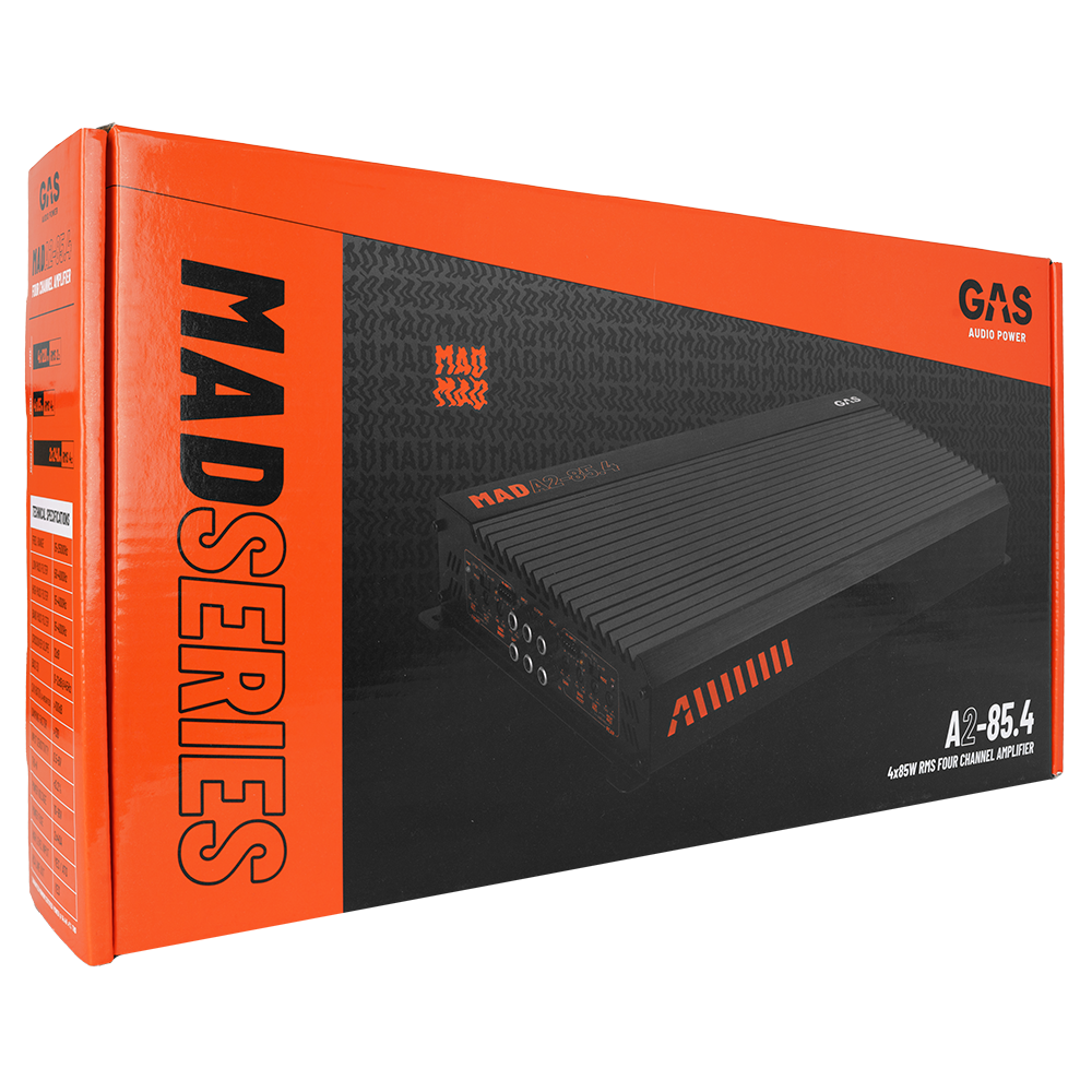 Amplificator auto GAS MAD A2-85.4 4 canale 85W [7]