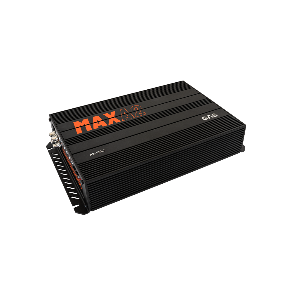 Amplificator auto GAS MAX A2-100.2 2 canale 2x 100W [1]