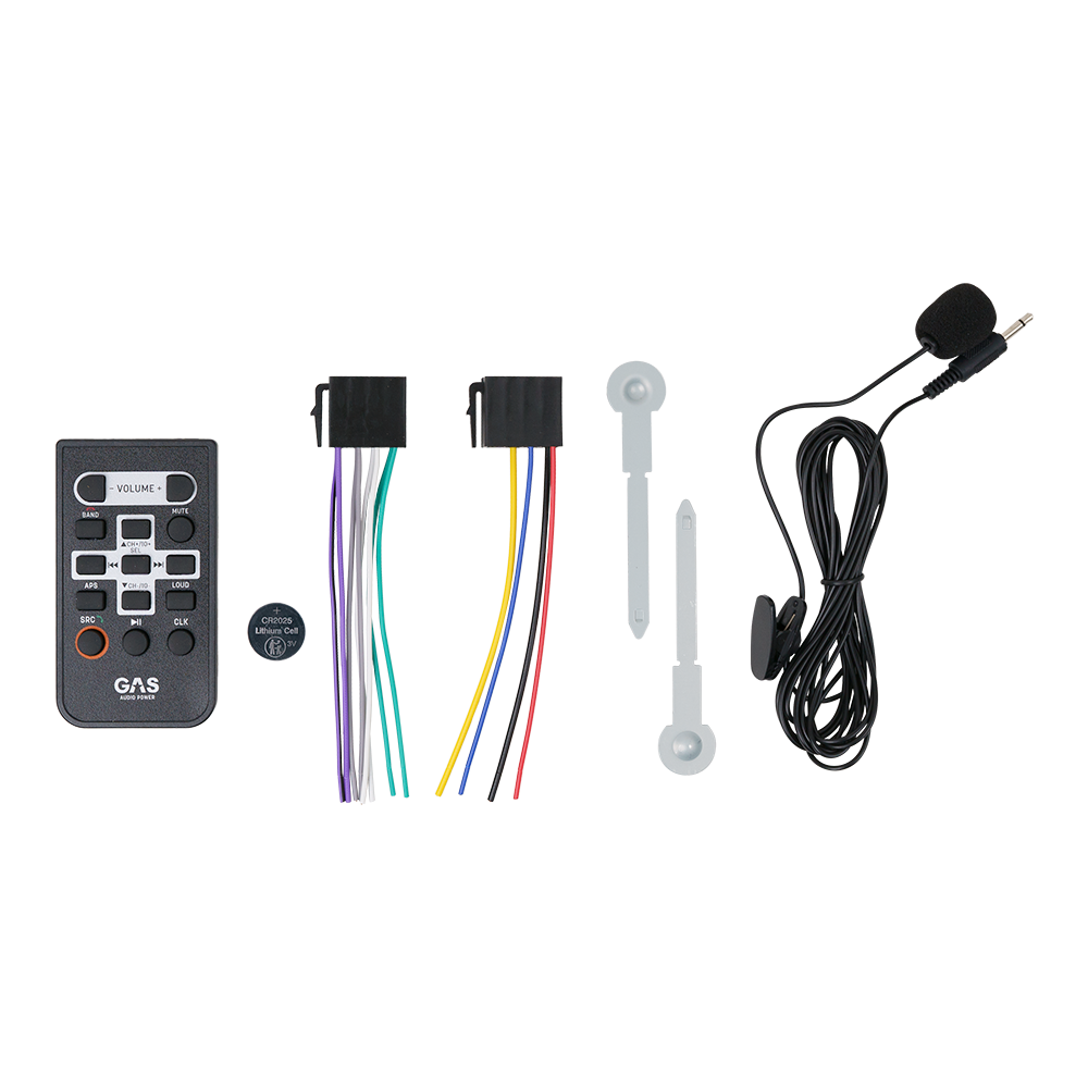 MP3 Player auto GAS MAX M140-BTX 4x45W Bluetooth [4]