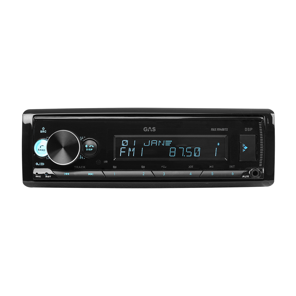 MP3 Player auto GAS MAX M140-BTX 4x45W Bluetooth [2]