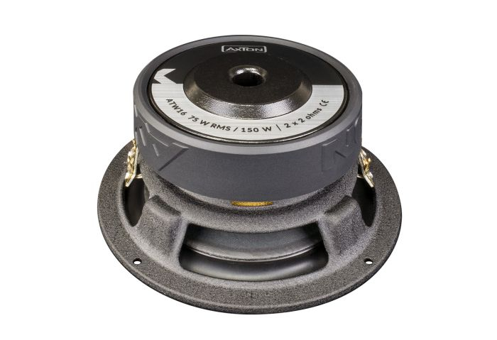 Subwoofer auto AXTON ATW16 16.5 cm 75W 2x2 Ohm [2]