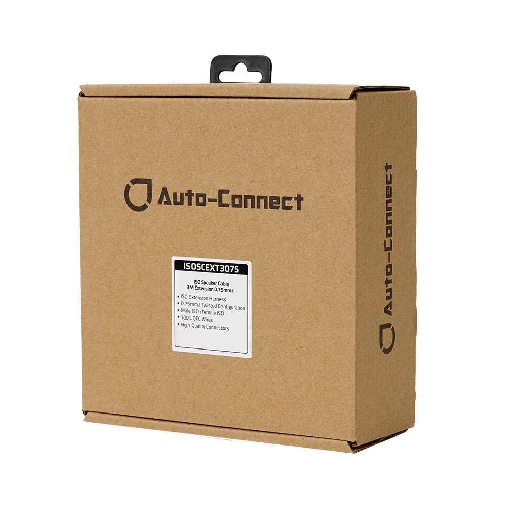 Cablu prelungitor pentru semnal Auto-Connect ISOSCEXT3075 ISO-ISO lung de 3 metri cu conductori de 2x0,75mm2. [2]