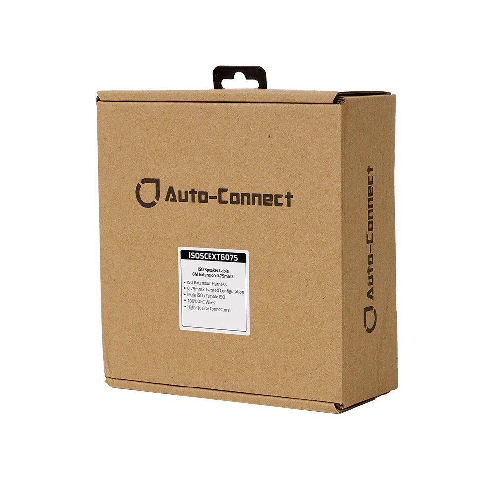 Cablu prelungitor pentru semnal Auto-Connect ISOSCEXT6075 ISO-ISO lung de 6 metri cu conductori de 2x0, 75mm2. [2]