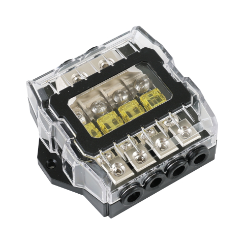 Distribuitor alimentare - Distribuitor alimentare Reiss Audio RS-AFS54, 2 intrari, 4 iesiri, sigurante Mini ANL