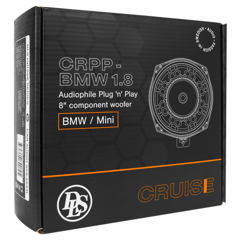 Subwoofer OEM Fit BMW DLS Cruise CRPP-BMW1.84, 20 cm, 120W RMS, 4 Ohm [8]