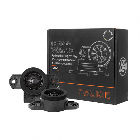 OEM Fit - Set tweeter-e DLS Cruise CRPP-VO2.18 compatibil Volvo 25 mm 50W