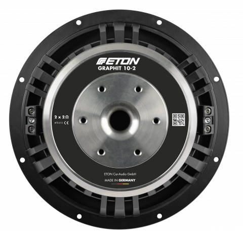 Subwoofer auto ETON GRAPHITE 10-4 25cm 600W 2x4 Ohm [1]
