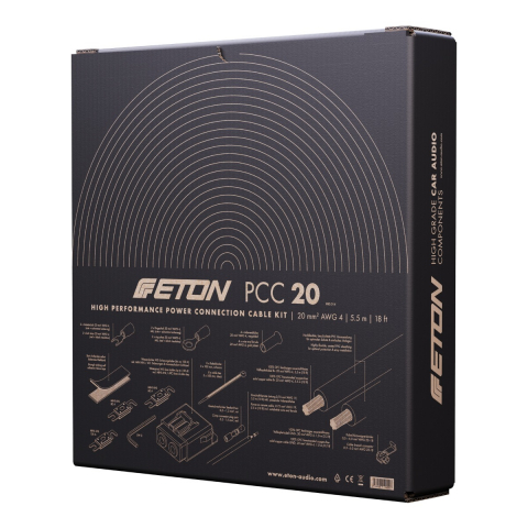 Kit cablu alimentare ETON ET-PCC20 20 mm 5,5 m OFC [4]