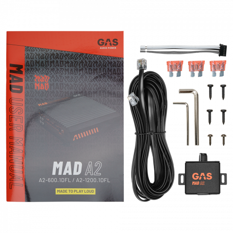 Amplificator auto GAS MAD A2-1200.1DFL monobloc 1200W [6]