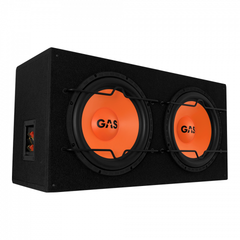 Subwoofere auto - Subwoofer auto pasiv GAS MAD B1-212 600W cu incinta