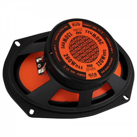 Set coaxiale GAS MAD X2-694 6x9 inch 130W [3]