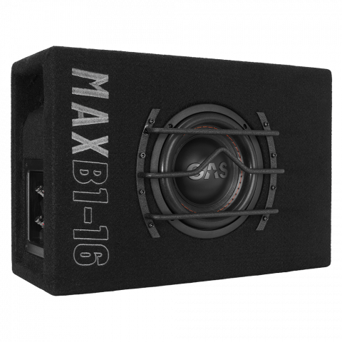 Subwoofere auto - Subwoofer auto pasiv GAS MAX B1-16 400W cu incinta