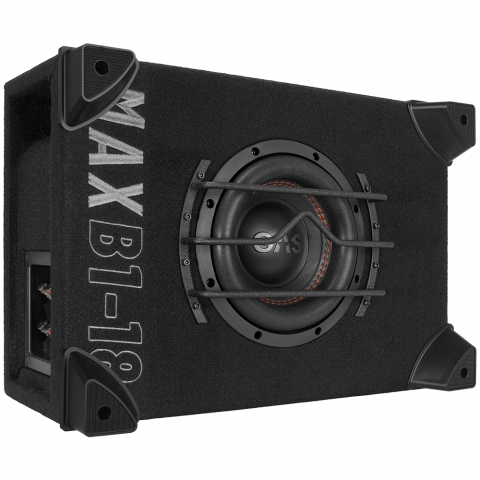 Subwoofere auto - Subwoofer auto pasiv GAS MAX B1-18 500W cu incinta