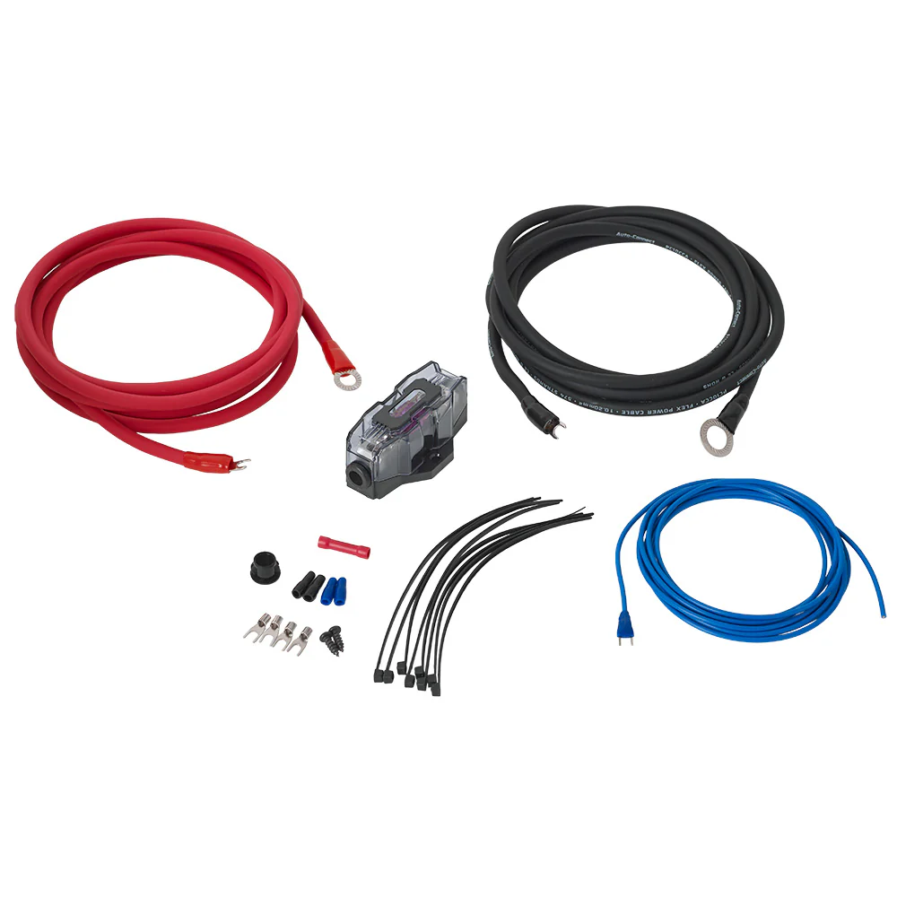 Kit cablu amplificare - kit de cabluri de alimentare portbagajului Auto-Connect TK10CCA25 - Pure CCA 10.2 mm² / 8 AWG