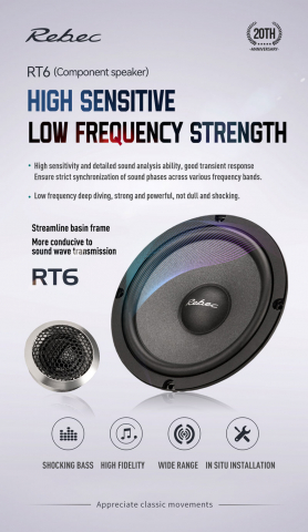 Set componente Rebec RT6 16.5 55W [2]