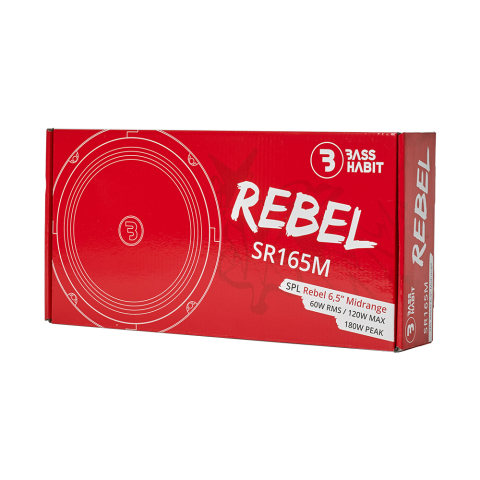 Set difuzoare auto midbass Bass Habit Rebel SR165M 16.5cm 60W [6]