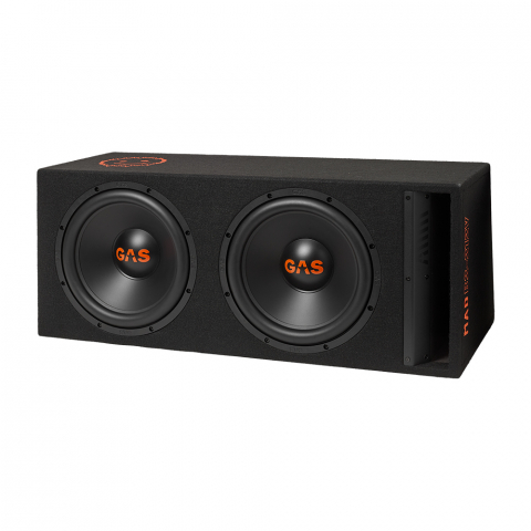 Subwoofer auto GAS MAD B2-212V 600W cu incinta [1]
