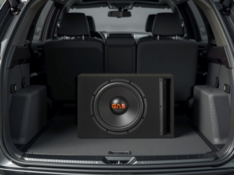 Subwoofer auto pasiv GAS MAD B2-112V 350W cu incinta [8]