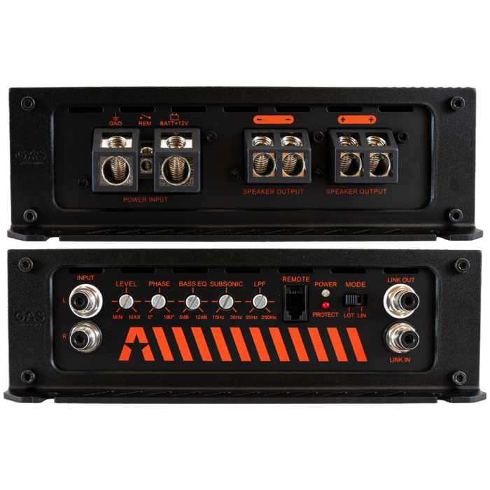 Amplificator auto GAS MAX A2-2500.1DL monobloc 2500W [7]