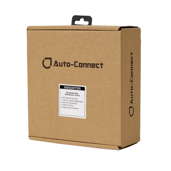 Cablu prelungitor pentru semnal Auto-Connect ISOSCEXT315 ISO-ISO 3 metri 2x1.5mm [3]