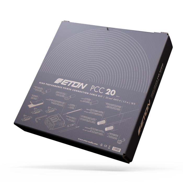 Kit cablu alimentare ETON ET-PCC20 20 mm 5,5 m OFC [7]