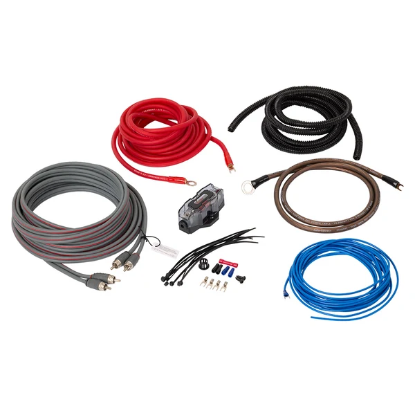 Kit de cablare amplificator Auto-Connect PWK10OFC Pure OFC 10.2 mm2 8 AWG [2]