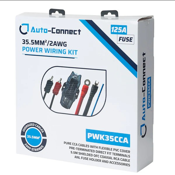 Kit de cablare amplificator Auto-Connect PWK35CCA Pure CCA 35.5 mm² 2 AWG [2]