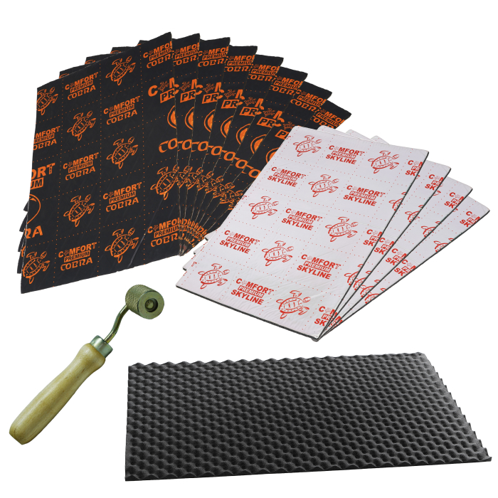 Kit insonorizare Premium pentru usi fata Comfortmat Door Kit PR1 fono si vibro absorbant [3]