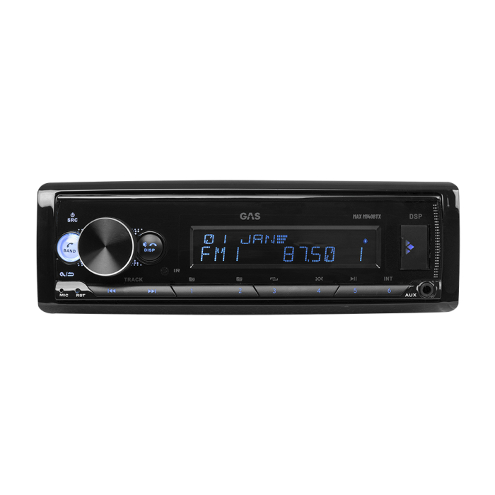 MP3 Player auto GAS MAX M140-BTX 4x45W Bluetooth [5]
