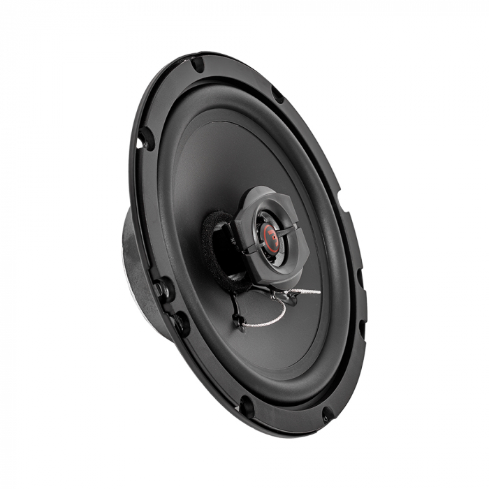 Pachet difuzoare auto coaxiale Dacia Bass Habit R165 16.5cm 60W cu inele si cablu adaptor [5]
