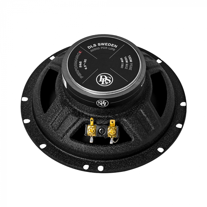 Pachet boxe auto Dacia 4 usi DLS Performance PA componente si coaxiale 16.5cm 50W+60W cu inele si cabluri adaptor [20]