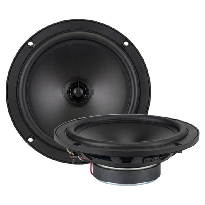 Pachet difuzoare auto coaxiale Dacia AXTON ATX165S 16.5 cm 90W cu inele si cablu adaptor [2]