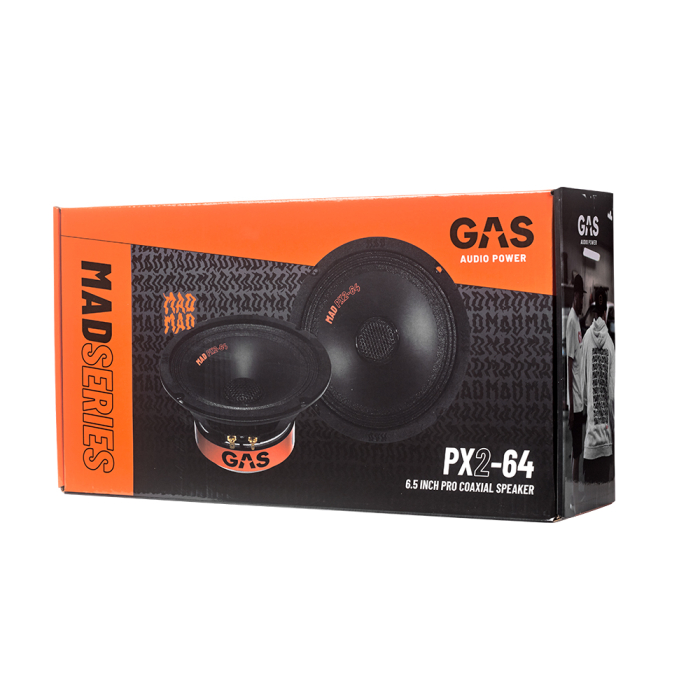 Set coaxiale GAS MAD PX2-64 16.5 cm 100W [7]
