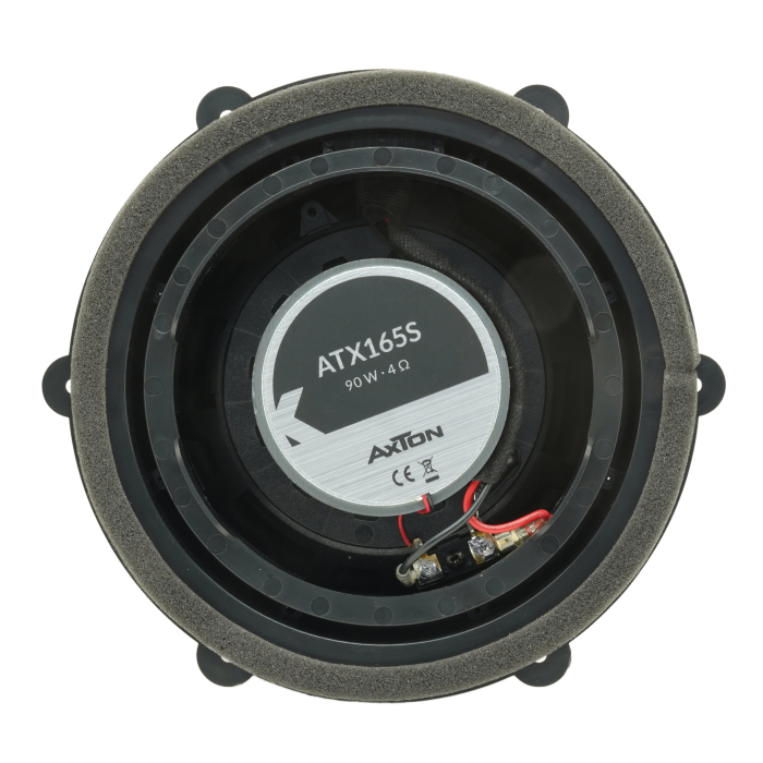Set difuzoare auto coaxiale usi fata VW Touareg 2010-2022 Axton ATX165S 16.5cm 90W cu inele si mufa adaptoare [3]