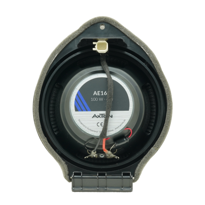 Set difuzoare auto coaxiale usi spate Opel Astra J Axton AE165 16.5cm 100W cu inele si mufa adaptoare [3]